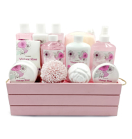 Offre Spéciale Produits de soins corporels promotionnels Bain parfumé Spa Gels douche Ensembles de cadeaux de bain 2024