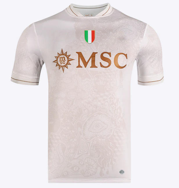 Napoli Soccer Jersey 2025 Breathable Quick-Dry Design