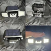 Luces Solares LED para Jardín con Sensor de Movimiento, Resistentes al Agua, Iluminación Solar para Exteriores