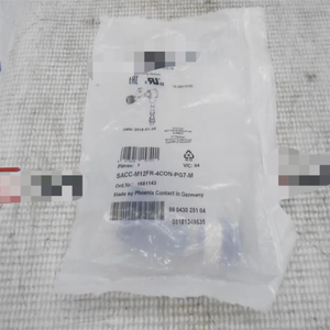 CONECTOR SACC-M12FR-4CO N-PG7-<span class=keywords><strong>M</strong></span> Novo Original Pronto para Armazé<span class=keywords><strong>m</strong></span> Controlador de Programação PLC de Automação Industrial - Product Image 1