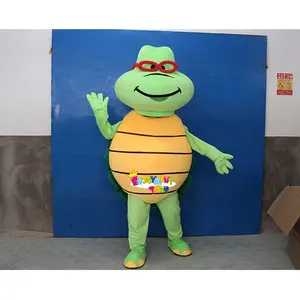 Costume de mascotte de tortue de dessin animé personnalisé drôle mascotte de tortue de dessin animé mignon costume de fête pour adulte