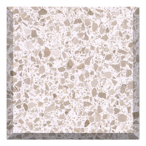 Gạch Terrazzo Xi Măng Màu Vàng Dùng Cho Trung Tâm Mua Sắm Trang Trí Nhà Cửa Giá Rẻ Từ Nhà Máy — ảnh 1