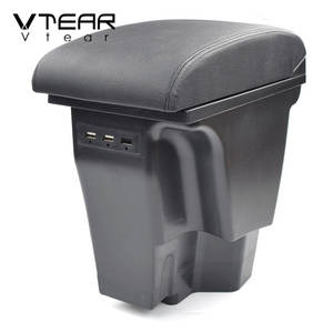 Reposabrazos Vtear para <span class=keywords><strong>KIA</strong></span> <span class=keywords><strong>RIO</strong></span> 3 4 K2 <span class=keywords><strong>Rio</strong></span> X-line, Consola Central <span class=keywords><strong>Interior</strong></span>, Caja de Almacenamiento, Reposabrazos, Accesorios de Decoración para Automóviles - Product Image 4