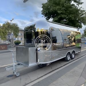 2025 OEM Fast Mobile Bbq Food Trailer Food Cart Pizza Helado Cerveza Food Truck Totalmente equipado con cocina completa - Product Image 2