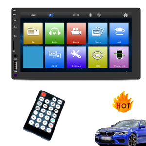 Estéreo para Auto Doble DIN de 7 Pulgadas con Pantalla Táctil <span class=keywords><strong>7023B</strong></span>, <span class=keywords><strong>Reproductor</strong></span> MP5 con Control Remoto y Radio FM, Superventas 2024 - Product Image 1