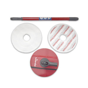 Compatible con el cabezal de fregona <span class=keywords><strong>Vileda</strong></span>, paño de repuesto absorbente, adhesivo y giratorio, accesorios de limpieza engrosados - Product Image 4