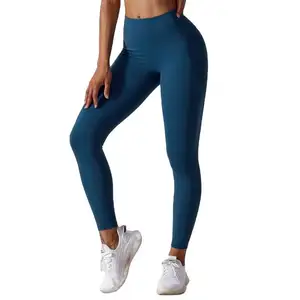 Groothandel Design Oefening Plus Plus Size Dames Panty Hoge Taille Naadloze Panty Fitness Yoga Broek