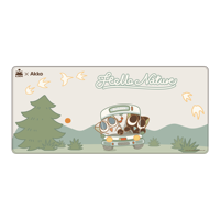 Tapis de souris de jeu imperméable AKKO The Legend of Hei, grande taille 900x400mm, pour ordinateur de bureau, utilisation PC