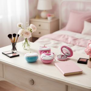 Borsa a specchio con unicorno 12x10 cm con portachiavi per donne e ragazze - Product Image 2