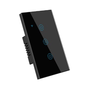 Tuya Zigbee 2 Bende Smart Gehard Glas Wand Touch Panel Schakelaar Afstandsbediening 10a Enkele Brand Abs Neutraal Licht Aan/Uit-Schakelaar - Product Image 2