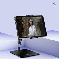 Support de tablette magnétique pliable antivol en aluminium réglable pour système de point de vente mobile, compatible iPad et Android, support portable