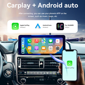10.25 inch Carplay cho <span class=keywords><strong>Lexus</strong></span> gx400 <span class=keywords><strong>GX460</strong></span> 2010 2019 Màn hình rộng đa phương tiện Máy nghe nhạc <span class=keywords><strong>Android</strong></span> 13 GPS NAVI đài phát thanh xe đầu đơn vị - Product Image 3