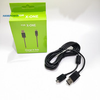 Câble de charge USB en cuivre pur de 2,75 m pour manette de jeu XBOX ONE S/PS4, stock d'usine