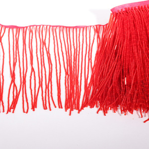 <span class=keywords><strong>Handmade</strong></span> kính hạt rìa TRIM cho buổi tối ăn mặc cho hàng may mặc trang trí rèm cửa-Bán buôn tua TRIM - Product Image 5