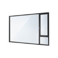 Ventanas Abatibles y Oscilobatientes DEEZON Serie 90, Modernas, de Aleación de Aluminio, Insonorizadas, con Rotura de Puente Térmico y Resistentes al Viento, para Villas de Lujo y Uso Exterior