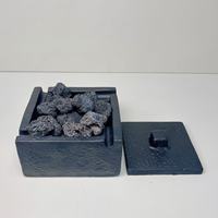 Diffuseurs d'huiles essentielles en pierre volcanique naturelle personnalisables, diffuseurs d'aromathérapie sans feu pour la maison et les bureaux