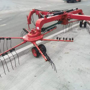 High Quality PTO Driven Rotary Hay <b>Rake</b> Tedder 2.5m Working Width with 2 Year Warranty Motor & Gear Core Components for Farm Use - Product Image 1