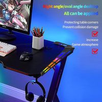 Lampe de jeu RGB 16 millions de couleurs, alimentée par USB, avec lumière fluide et rythme sonore, contrôle par application, lampe de table blindée