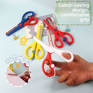 Factory Spot Student Safety Hand Cut Head <b>Children</b> DIY Paper Cutting Stationery Anti-Pinch Blade-Free - Product Image 2