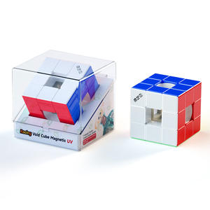 <span class=keywords><strong>QIYI</strong></span> Void Cube <span class=keywords><strong>3X3</strong></span> Hollow Puzzle Cube con Stickerless Magic para adolescentes adultos y principiantes Brain Teaser Toy - Product Image 6