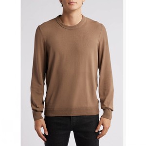 Jersey de punto de moda de cuello alto de invierno, suéter de gran tamaño informal para hombre, suéter liso para hombre - Product Image 1