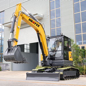Miniexcavadora de orugas de 6.5t con motor, precio de fábrica profesional, fácil de usar, con orugas de goma, certificación EPA CE 5 - Product Image 2