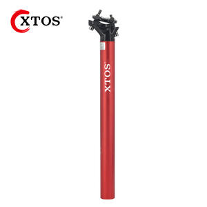 Tija de sillín de aleación de aluminio para bicicleta de montaña XTOS, sillín Shimano de absorción de impactos - Product Image 3