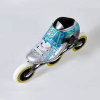 CHAQUE patins de vitesse en ligne avec roue en polyuréthane 100mm * 4/110mm * 3/110mm * 4 chaussures de patinage de vitesse