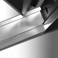 Porte d'entrée extérieure à charnières pour maison, hôtel, projet, usine – Porte de sécurité en acier avec cadre, vente en gros