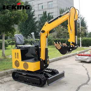 KOSTENLOSER VERSAND! Hyundai gebrauchte Kubota/Yanmar Motor 1000kg kleiner Bagger CE/EPA/EURO 5 kompakte Mini bagger 1 Tonne Preise