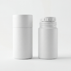 Flacon rond de 100 ml pour poudres fines avec tamis - Product Image 1