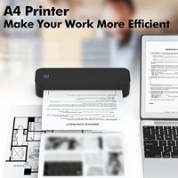 Imprimante thermique portable A4 Marklife D210 USB 203 DPI Mini sans encre 12 mm/s pour smartphones Android/iOS Certifiée ROHS En stock