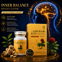 Qidan Soutien au sommeil OEM ODM Marque privée Formule de complément à base de plantes pour le soulagement apaisant Mélange d'extraits de plantes TIANMA Gastrodia