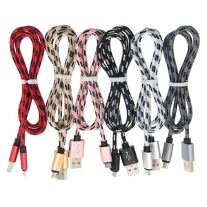 สายชาร์จโทรศัพท์ไนล่อน,สายชาร์จเร็วสำหรับ <span class=keywords><strong>iPhone</strong></span> 6 7 8 Plus 14 12 11 13 Pro XS Max X XR iPad 10ft ยาว3เมตร - Product Image 1