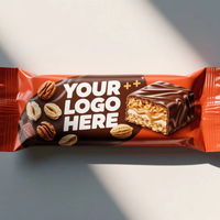 Sachets en plastique personnalisés pour bonbons, avec fermeture éclair, finition mate, résistants à l'humidité, pour petites entreprises, faits à la main, pour bonbons gélifiés, pochettes de poche, sachets pour noix