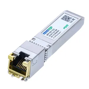 10GBASE-T SFP + RJ-45 tembaga 100m modul Transceiver optik