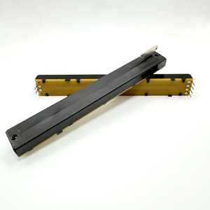 Terwin 100Mm Du Lịch Cuộc Sống Lâu Dài 10K 100K Tuyến Tính Dual-Theo Dõi <span class=keywords><strong>6</strong></span> Pins Trượt Chiết Áp Với Chống Bụi Giấy - Product Image 1