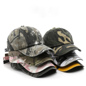 Alta qualidade 100% Algodão 6-Panel Terry Sports Pai <span class=keywords><strong>Cap</strong></span> Homens Camuflagem Ajustável Argyle Baseball Hat Leopard Elegante Dobby Design - Product Image 1