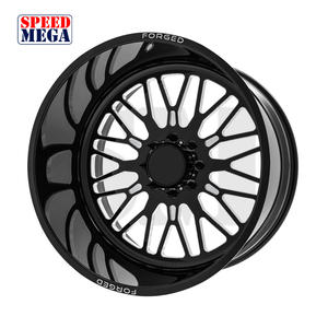 ล้อรถบรรทุกแบบฟอร์จ Super Single ขอบลึกพิเศษ ขนาด 20 22 24 26 28 30 นิ้ว 26x14 26x16 8x165.1 สำหรับรถ Dodge RAM 2500 ปี 2006 - Product Image 2