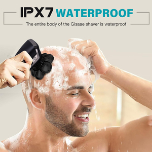 Ipx7 Không Thấm Nước Đa Chức Năng Người Đàn Ông Của Grooming Kit 5-Trong-1 Hộp Sọ Máy Cạo Râu Có Thể Sạc Lại USB Cho RV Sử Dụng Đầu hói Lá Máy Cạo Râu - Product Image 6