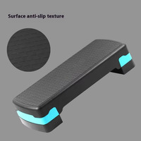 Plataforma de Step Ajustable Antideslizante para Aeróbicos, Pedal Multifuncional para Ejercicios en Casa
