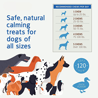 BOBBI PURE gâteries calmantes plus glucosamine à mâcher doux soins de santé et suppléments pour animaux de compagnie soutien huile de saumon pour chien personnalisée
