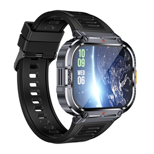 Reloj Inteligente DF HW011, Llamadas por BT, Música, Frecuencia Cardíaca, Presión Arterial, Resistente al Agua IP68, Reloj Deportivo Multifuncional para Hombre con Linterna - Product Image 4