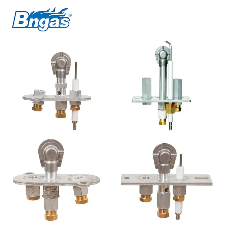 Ilot-Quemador tipo 160, boquilla de 2 llamas de 0,41mm, conexión de gas de 4/6mm