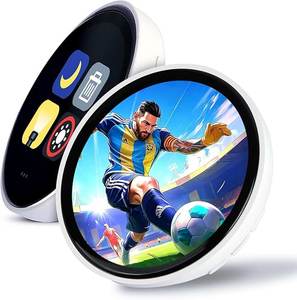 Badge intelligent IA pour la décoration quotidienne de la maison, écran HD clair de 1,85 pouce, téléchargement Bluetooth, badge numérique, longue autonomie de la batterie, portable pour sac à dos - Product Image 1