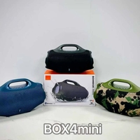 Enceinte sans fil Bluetooth BOX4 MINI 15W, caisson de basses portable coloré pour extérieur, système audio étanche IPX4, lecteur de musique, boombox
