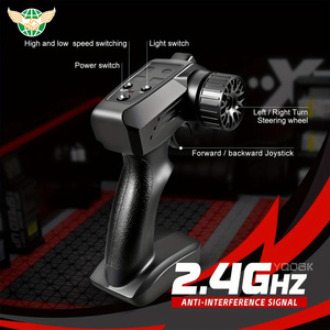 Xe điều khiển từ xa YF 1:24 tỷ lệ, mô hình drift bằng nhựa, 4 kênh, tốc độ 20km/h, điều khiển từ xa 4WD 2.4Ghz, đồ chơi xe mini dành cho bé trai, quà tặng - Product Image 4