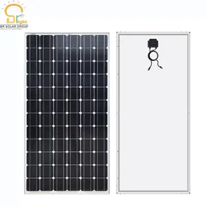 BR שמש יעילות גבוהה כוח פנלים סולאריים PV מונו Monocrystalline מודול 100W 150W 200W 300W שמש פנל