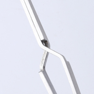 Pinzas multifuncionales para moldear uñas, punta curva de acero inoxidable para manicura, decoración de uñas de gel acrílico - Product Image 3