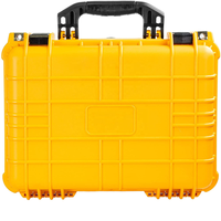 Boîte à outils portable avec éponge antichoc, étanche de grade IP67, étui rigide étanche avec insert en mousse